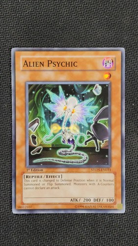 Alien Psychic [1st Edition] STON-EN031 card