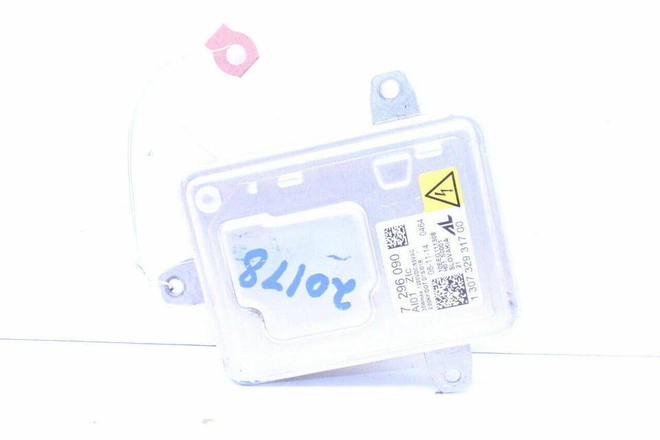 2015 BMW M4 Headlight Xenon Control Module 63127296090 OEM Used Foto 3 de 4