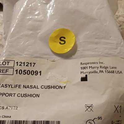 New Respironics S Easylife 1050091 Nasal Support Cushion Small HCPCS A7032