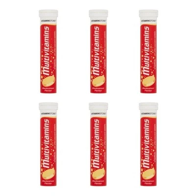 Vitamin Store Effervescent Multivitamin 20 Tablets - Pack of 6