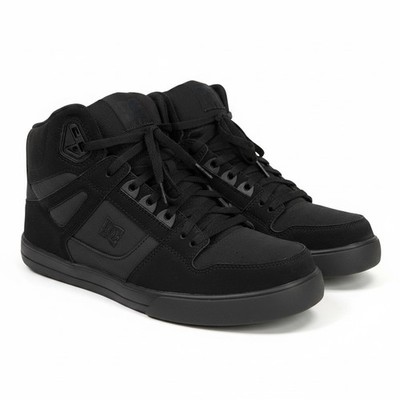 DC Work Crew Pure Work Composite Toe Boots Men's 14  Black Dark Gray Work
