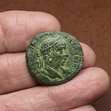 Marcianopolis. ELAGABALO. AE26 con bella dea Hera di Marcianopolis.