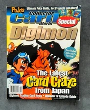 Digimon Pojo's Collector Card World Special Vol. 1 Magazine Book ~ With Posters