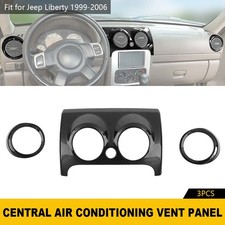 Carbon Center Console Air Condition Vent Accessories Trim For Jeep Liberty 1999 Carbon Center Console Air Condition Vent Accessories Trim For Jeep Liberty 1999