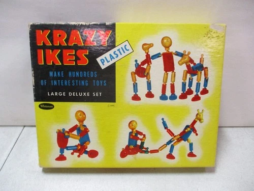 Whitman Krazy Ikes Plastic Large Deluxe Set