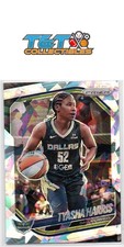Tyasha Harris 2025 Panini Prizm WNBA Ice Prizms #130 Dallas Wings