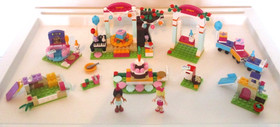 LEGO Friends: Birthday Party Sets Lot 41111 41110 41114 41087 Train Cake Pets