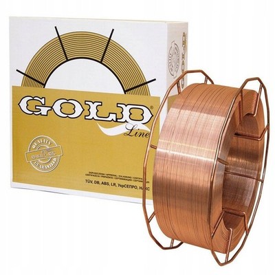 GOLD LINE G3Si1 Schweißdraht - Ø1,0 mm | 15 kg | kupferbeschichtet