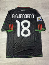 A. GUARDADO #18 Mexico 2010 Away World Cup Jersey Size Men's Large
