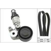 INA Keilrippenriemensatz FüR Mazda 3 BM BN 6 GJ GL CX-3 DK CX-5 KE GH KF 2.0