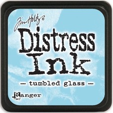 Distress Mini Ink Pad Tumbled Glass