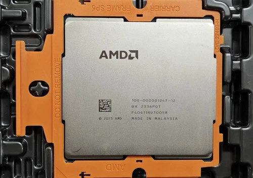 AMD EPYC 9555 ES TURIN 64 core 128 thread CPU processor (100-00000 1247-12)