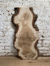 Tavolo fiume Waney Edge bordo vivo quercia tigre marrone tavole lastre