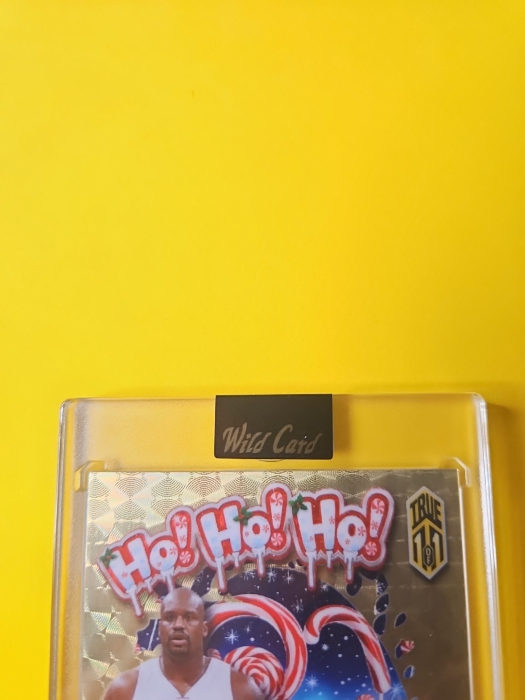 SHAQUILLE O'NEAL WILD CARD HOLIDAY CASE HIT GOLD SUPERFRACTOR TRUE 1/1 AUTO MINT view 12