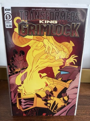 TRANSFORMERS - KING GRIMLOCK #5 - Cover A - Bag & Boarded. X