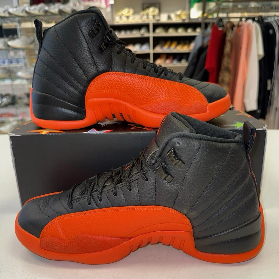 Air Jordan 12 Retro Naranja Brillante - Talla 11.5W/10M - CON CAJA Foto 2 de 4