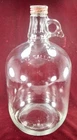 Coca Cola Coke Syrup Jug Bottle One Gallon Clear Glass Vintage Handle & Top (O)