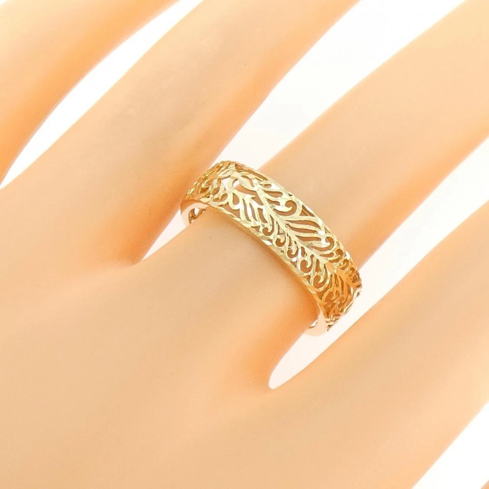 Anillo auténtico K18YG #260-006-647-3688 Foto 4 de 4