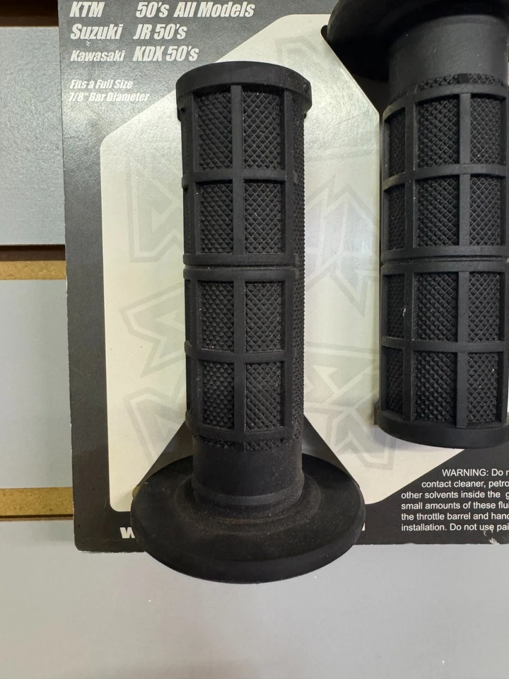 Four Twelve Racing Minigrips 7/8 Bar Negro Honda KTM Suzuki Kawasaki PN# 19-5120 Foto 3 de 4