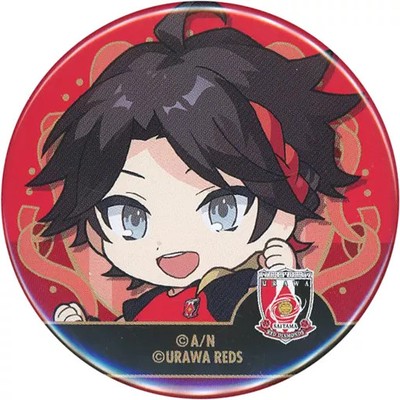 Badge Akena Miegi Chibi Character/Urawa Reds Can Rakuten Collection 2023 J1 18 C
