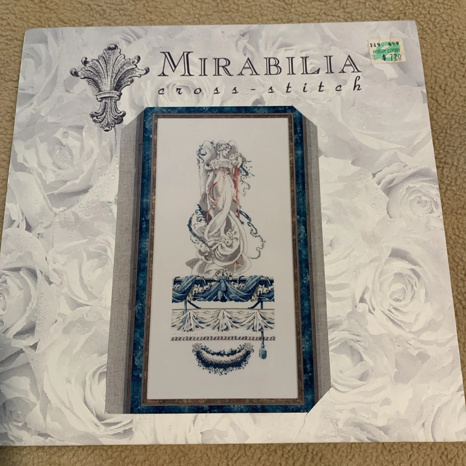 BEAUTIFUL Mirabilia "Stone Roses " pattern by Nora Corbett - 1995 - Image 2 of 4