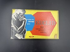 Euclid Geometric Puzzle Game Kohner Bros TRYNE USA Made 1961