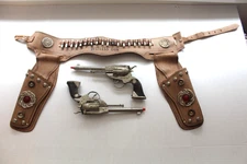 Restless Gun Vint Bonner Gun & Holster Set Actoy-Esquire 1957-59 G