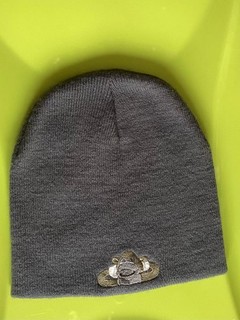 PG Tips 'Monkey' Knitted Beanie Hat Promotional Tea Collector Item Grey