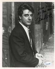 Chris Noth "Law & Order" AUTOGRAPH Signed 'Det. Mike Logan' 8x10 Photo 'To Nick'