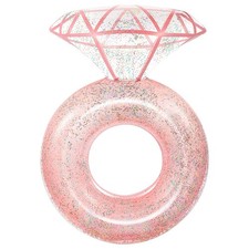 HeySplash Pool Floats, Inflatable Diamond Ring Pool Float, Large Engagement R...