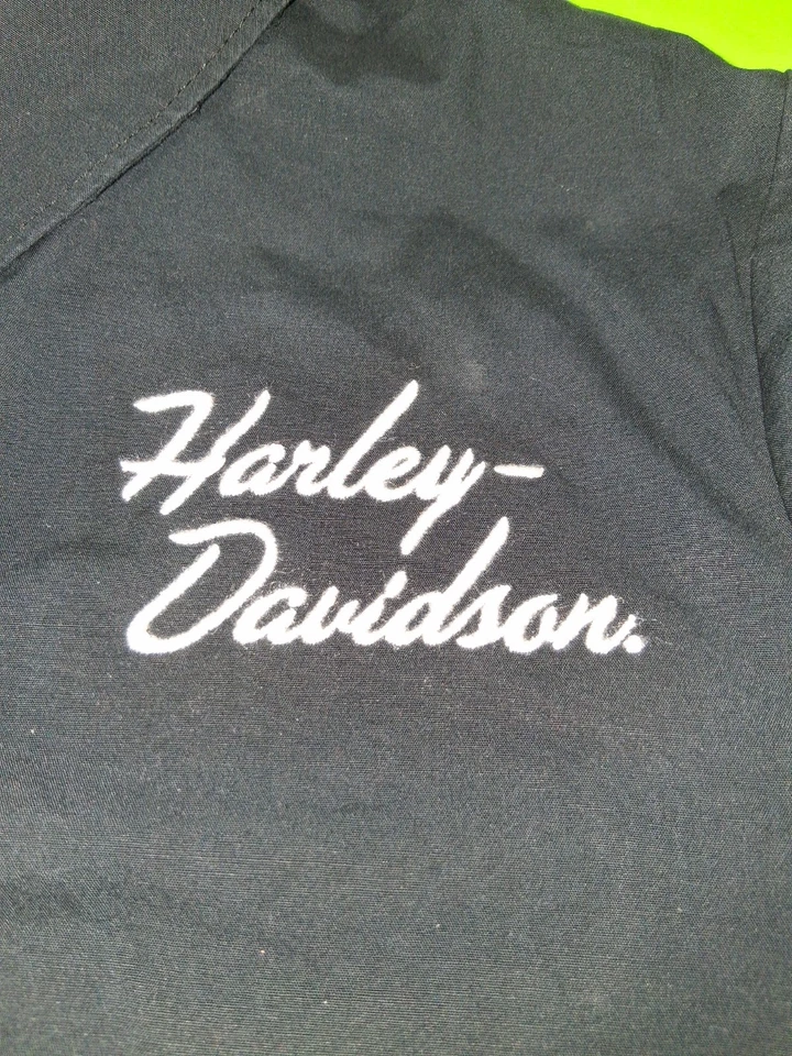 Harley Davidson Button Up Shirt . womens Size Small. Stretched sides.   - Изображение 3 из 4