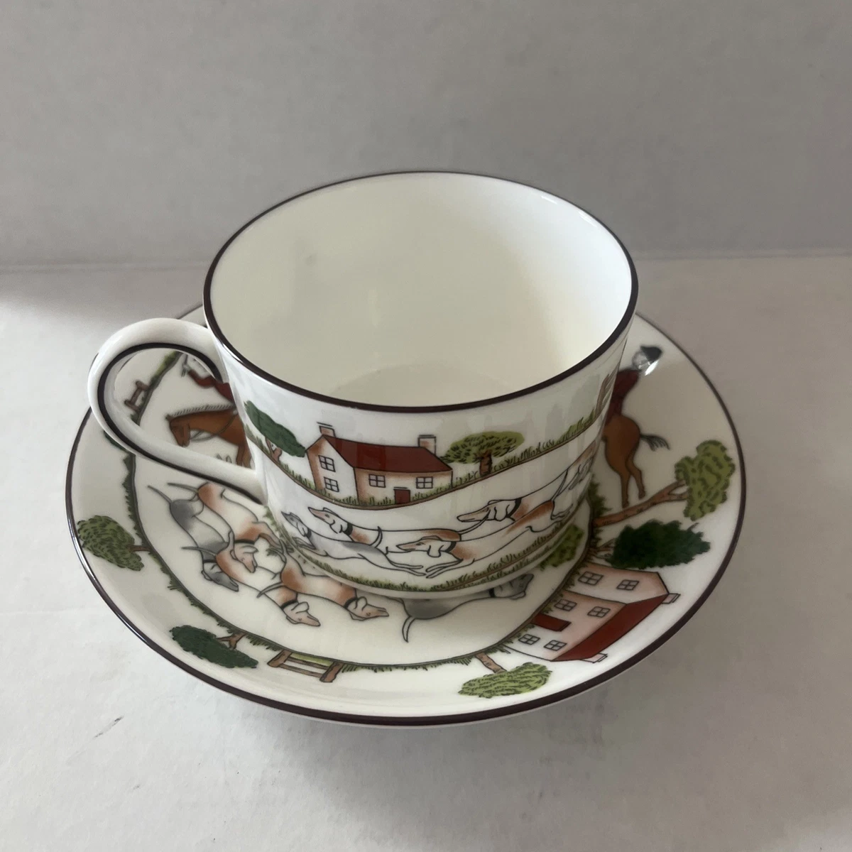 Coalport Hunting Scene for sale | eBay