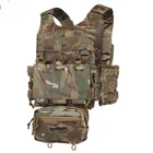Tactical LV119 Mesh Plate Bag Quick Release Triple Magazine Pouch Hunting Vest #