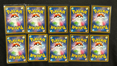 POKEMON TCG JAPANESE V CARD LOT (10) GRENINJA/ZERAORA/CINDERACE