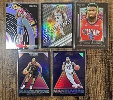 2021-22 Panini Recon Basketball Insert Lot Maneuvers Rock The Rim Future Legends