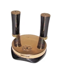 Avon Powder Compact w/Mirror & 2 Lipsticks - Vintage!