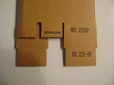 Lionel 225P Chesapeake & Ohio Licensed Corrugated Alco Engine Reproduction Box