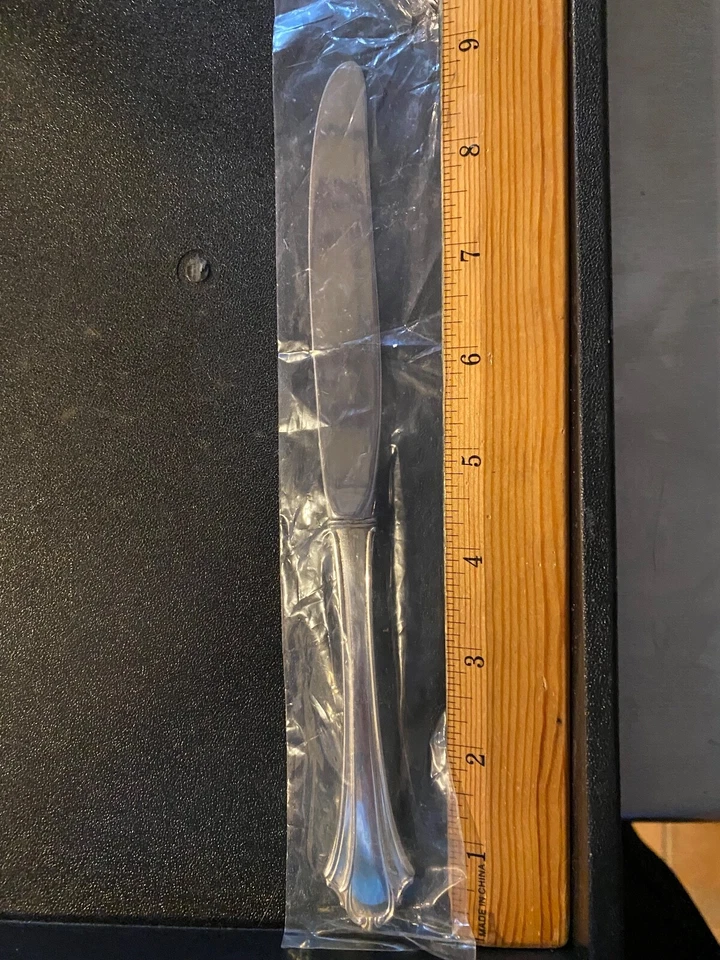 CUCHILLO BEL CHATEAU BY LUNT PLATA ESTERLINA 9" NUEVO FUERA DE BOLSA Foto 2 de 2