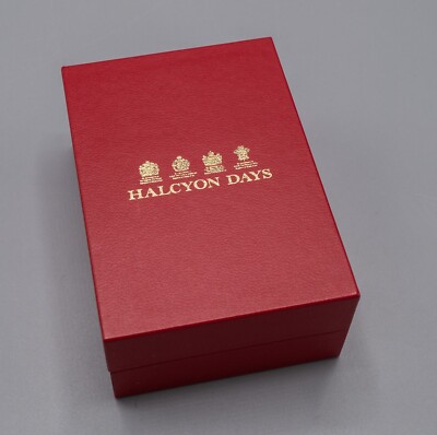 【お値引中】HALCYON DAYS ENAMELS 1980年クリスマス柄 Halcyon Days English Enamel Box Potpourri 1980s Sweet Peas