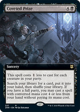 Coveted Prize, EXTENDED ART, Zendikar Rising, MTG, NM/M