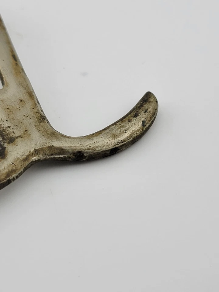 Antique Early 1900's Horse Hoof Pick Combination Tool W Belt Loop Hook England. - Image 4 of 4