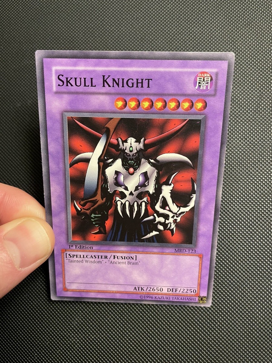 Yugioh! Skull Knight - MRD-123 - Common - 1st Edition NA English Vintage |  eBay