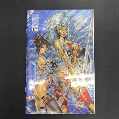 Glory Avengelyne 1 Chromium Comic Book Cover Rob Liefeld Image Comics 1995 NM+