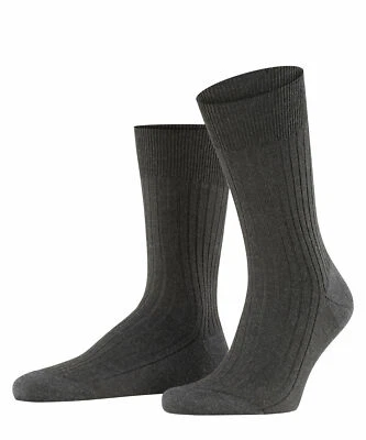 FALKE Bristol Pure Herren Socken Wollsocken 91 % Schurwolle Wolle gerippt - Bild 1 von 3