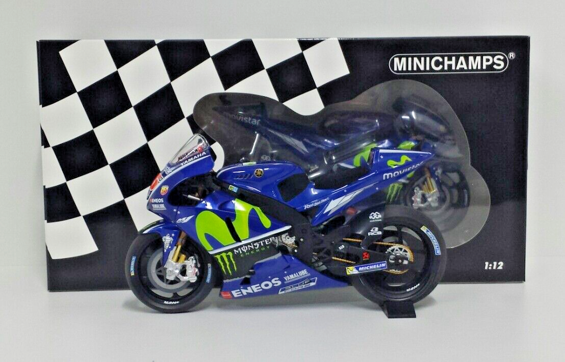 Diecast Model MotoGP Minichamps 1:12 Yamaha M1 YZR Maverick