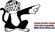 Vinyl Decal Sticker - Misskaylamariee Monkey Car Truck Bumper Window JDM Fun 7"