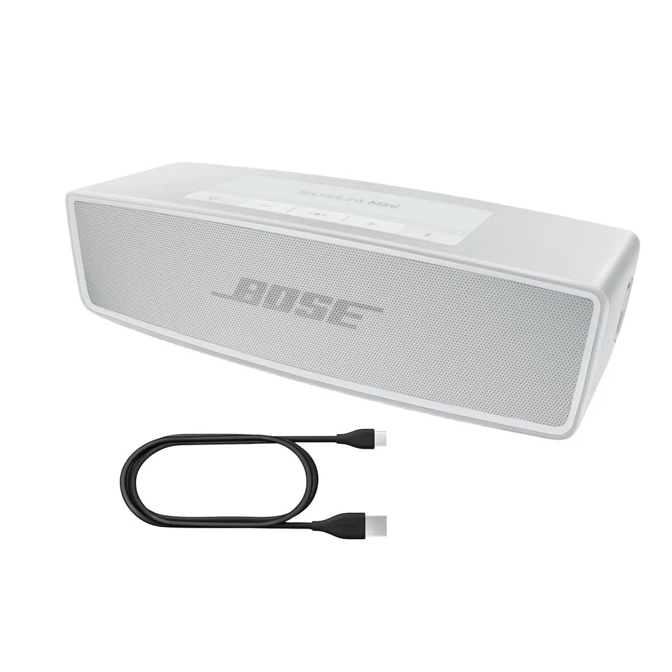 HOT   Bose SoundLink Mini II Portable Special Edition Bluetooth Speaker - Silver - Image 4 of 4