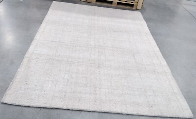 IVORY / BEIGE 6' X 9' Broken Thread Rug, Reduced Price 1172746620 ABT141D-6