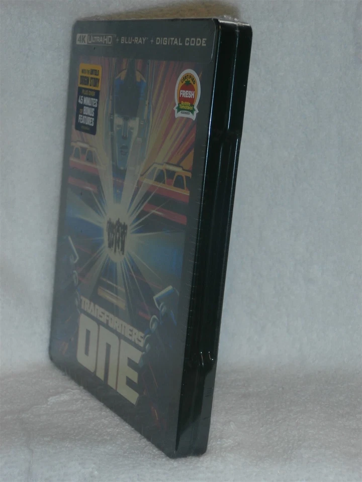 Transformers One (4K/Blu-ray 2024 STEELBOOK) Chris Hemsworth origin story action - Image 4 of 4