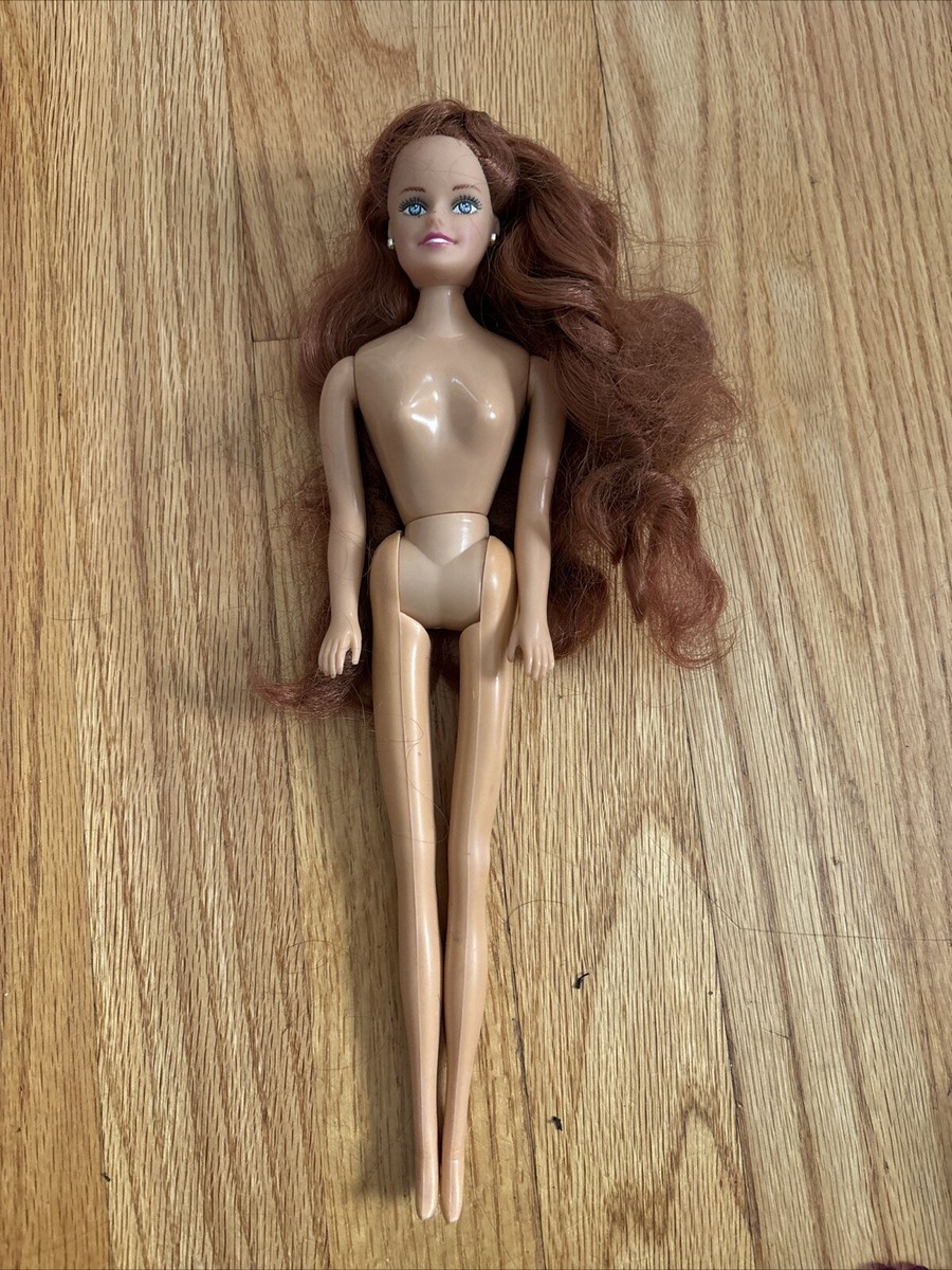 Vintage Barbie Knockoff Hard Plastic No Markings Toy Doll